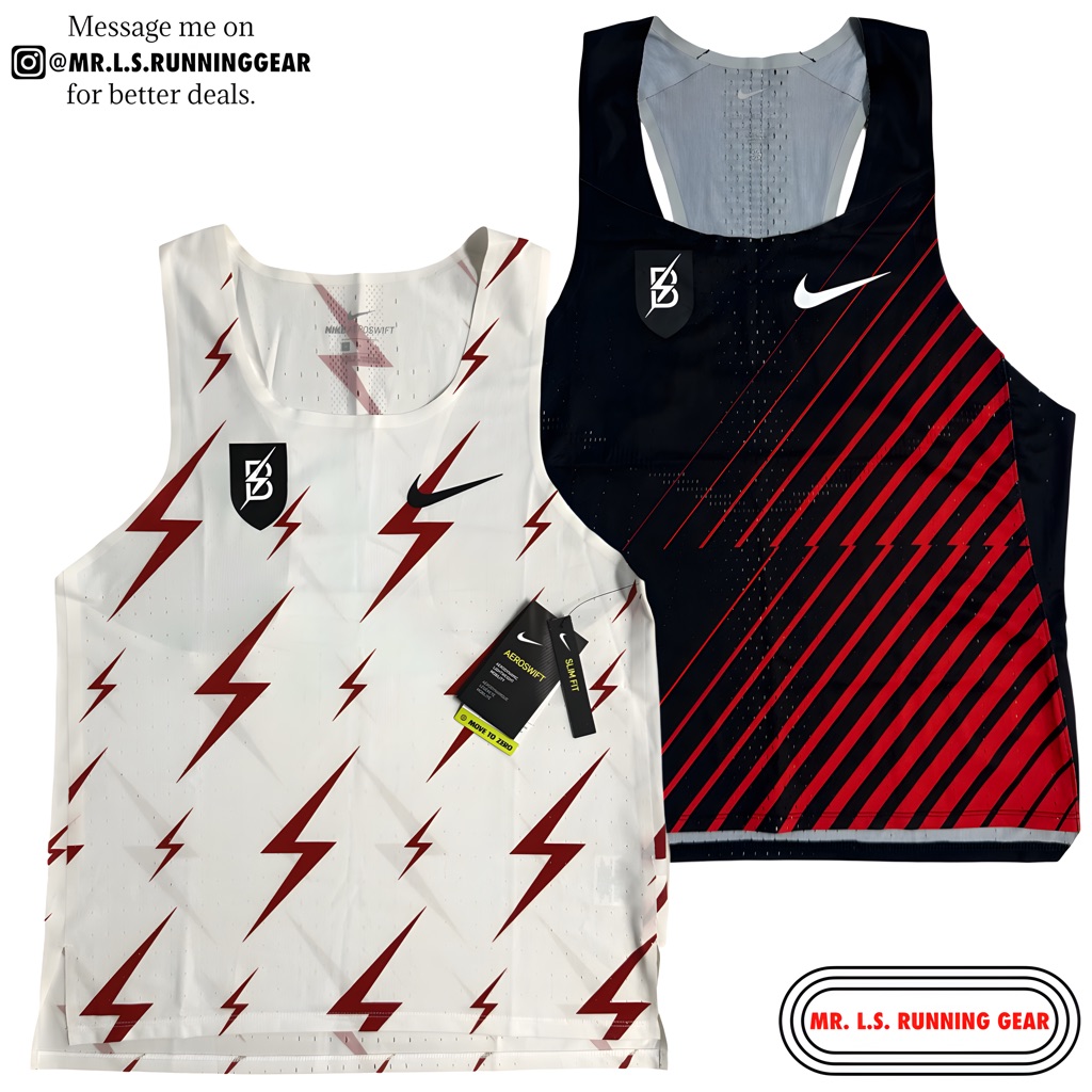 Nike Dri-Fit Adv Aeroswift Bowerman Track Running Shirt Cw1257-100 Dr5849-010